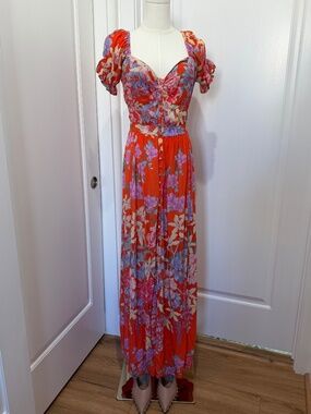 Spell & The Gypsy Collective Lily Gown in Red